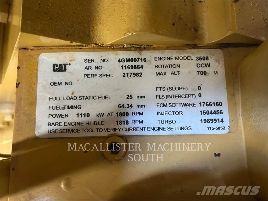 CAT 3508B Γεννήτριες ντίζελ