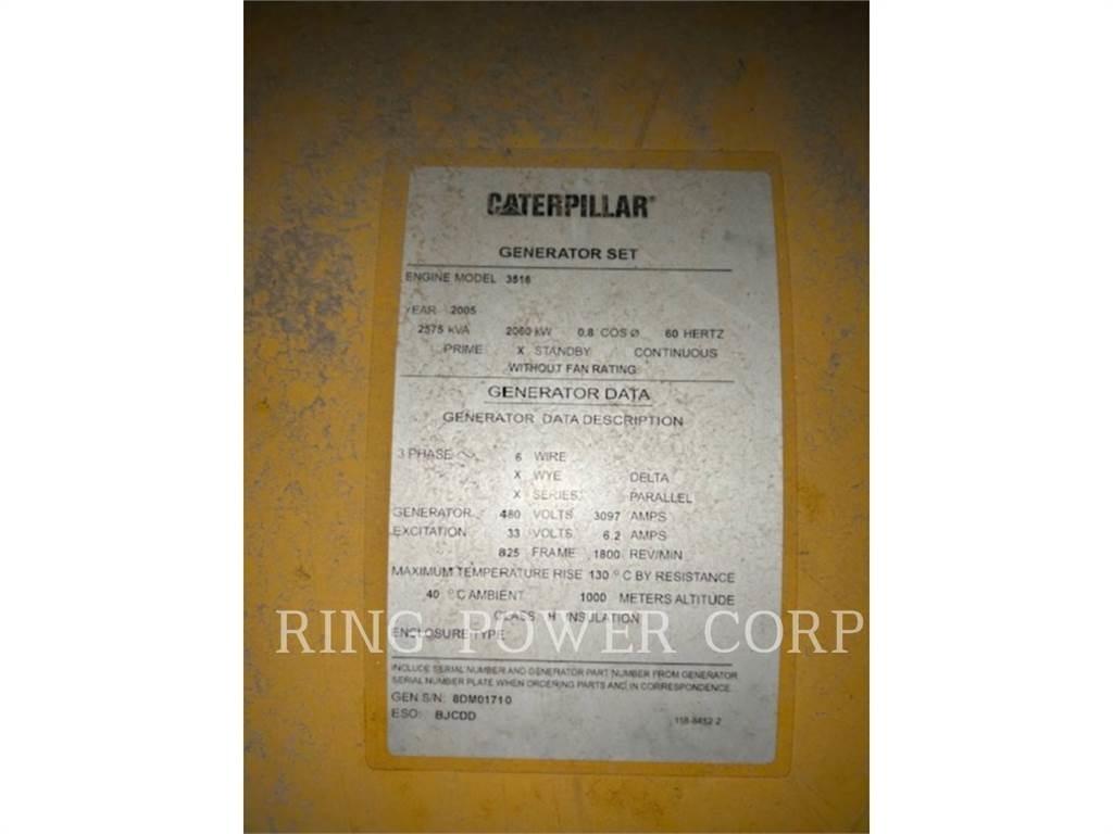 CAT 3516B Γεννήτριες ντίζελ