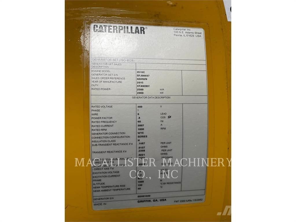 CAT 3516C Γεννήτριες ντίζελ