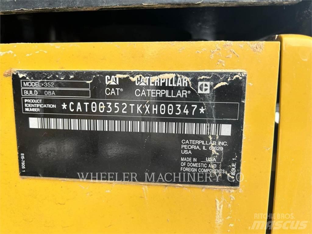 CAT 352 Εκσκαφείς με ερπύστριες