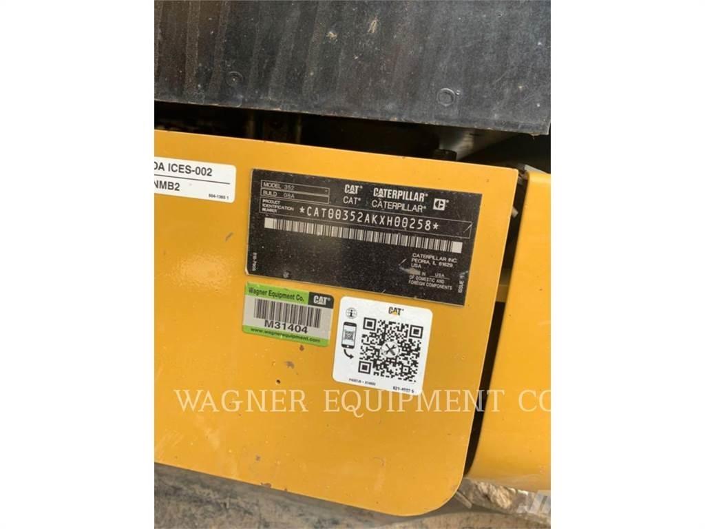 CAT 352 Εκσκαφείς με ερπύστριες