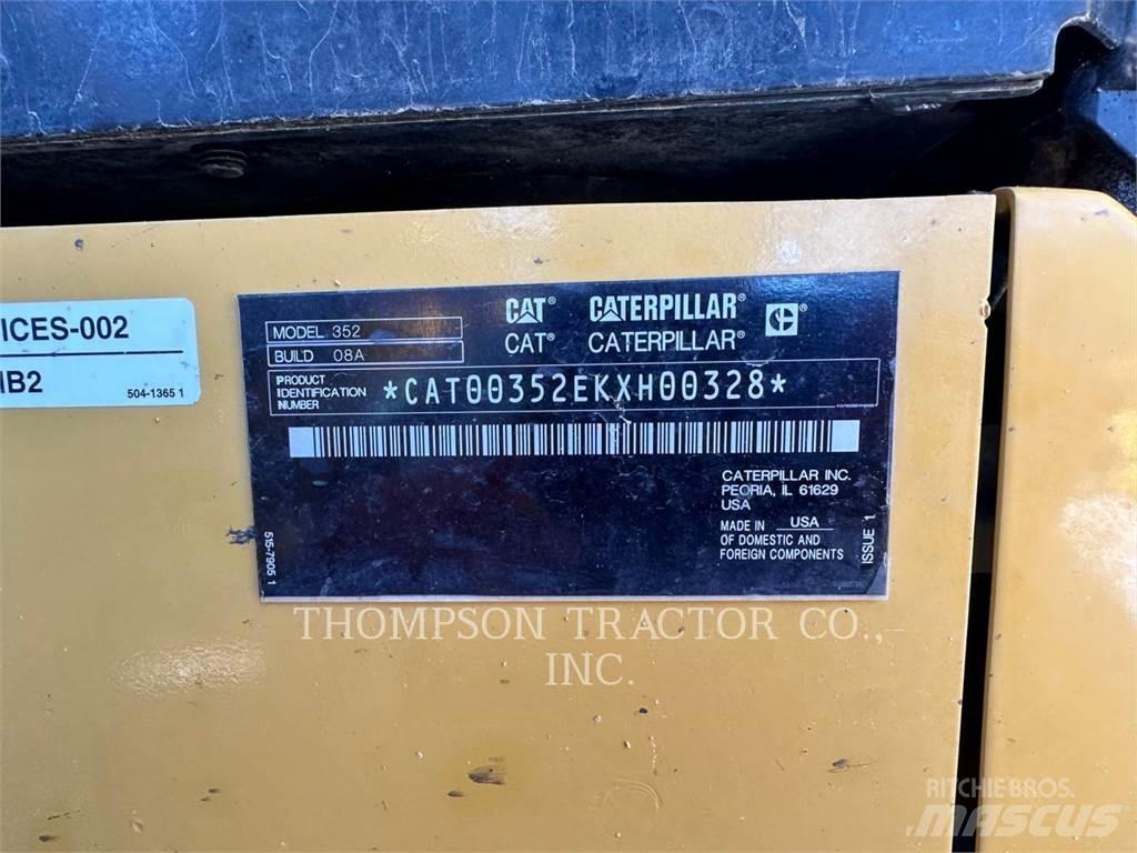 CAT 352 Εκσκαφείς με ερπύστριες
