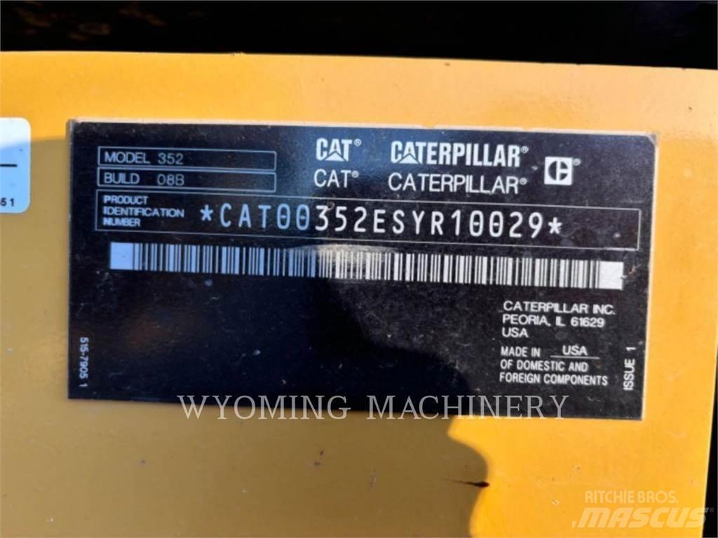 CAT 352 Εκσκαφείς με ερπύστριες