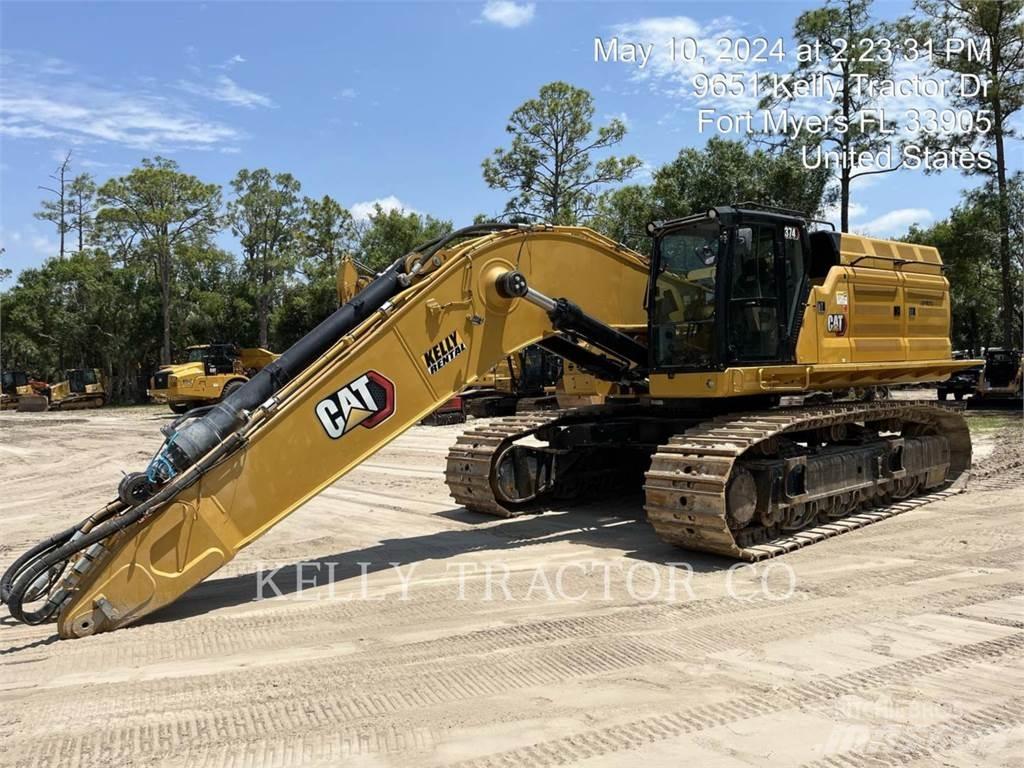 CAT 374 Εκσκαφείς με ερπύστριες