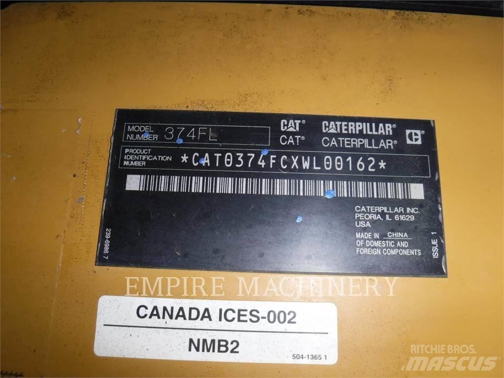 CAT 374FL Εκσκαφείς με ερπύστριες