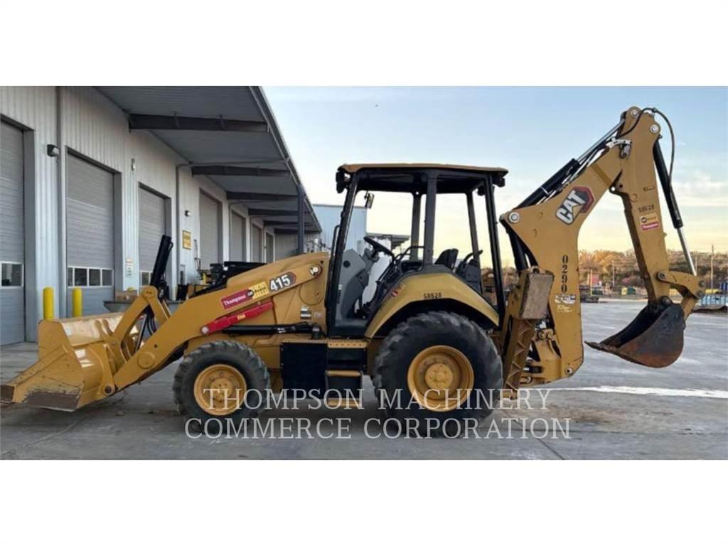 CAT 415 Εκσκαφείς Φορτωτές τύπου JCB