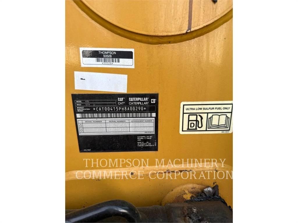 CAT 415 Εκσκαφείς Φορτωτές τύπου JCB