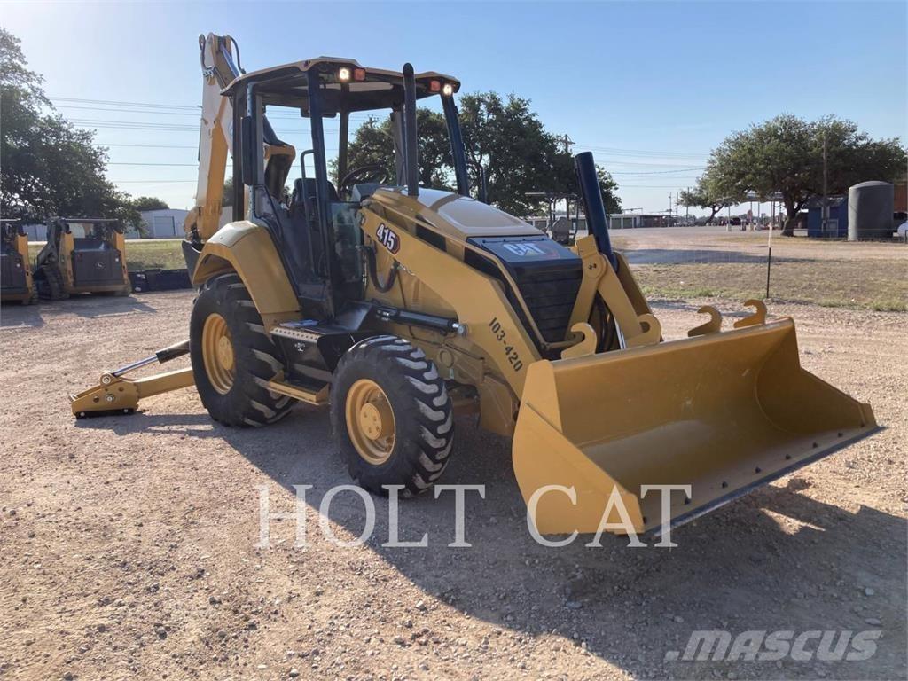 CAT 415-07 Εκσκαφείς Φορτωτές τύπου JCB