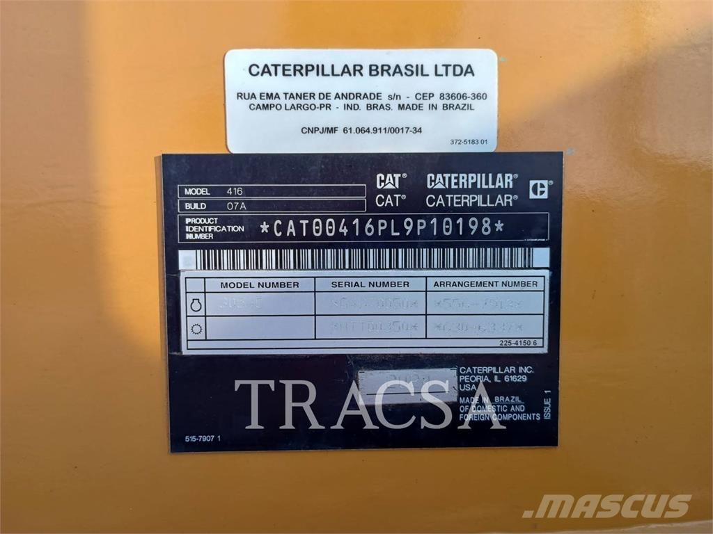 CAT 416 Εκσκαφείς Φορτωτές τύπου JCB