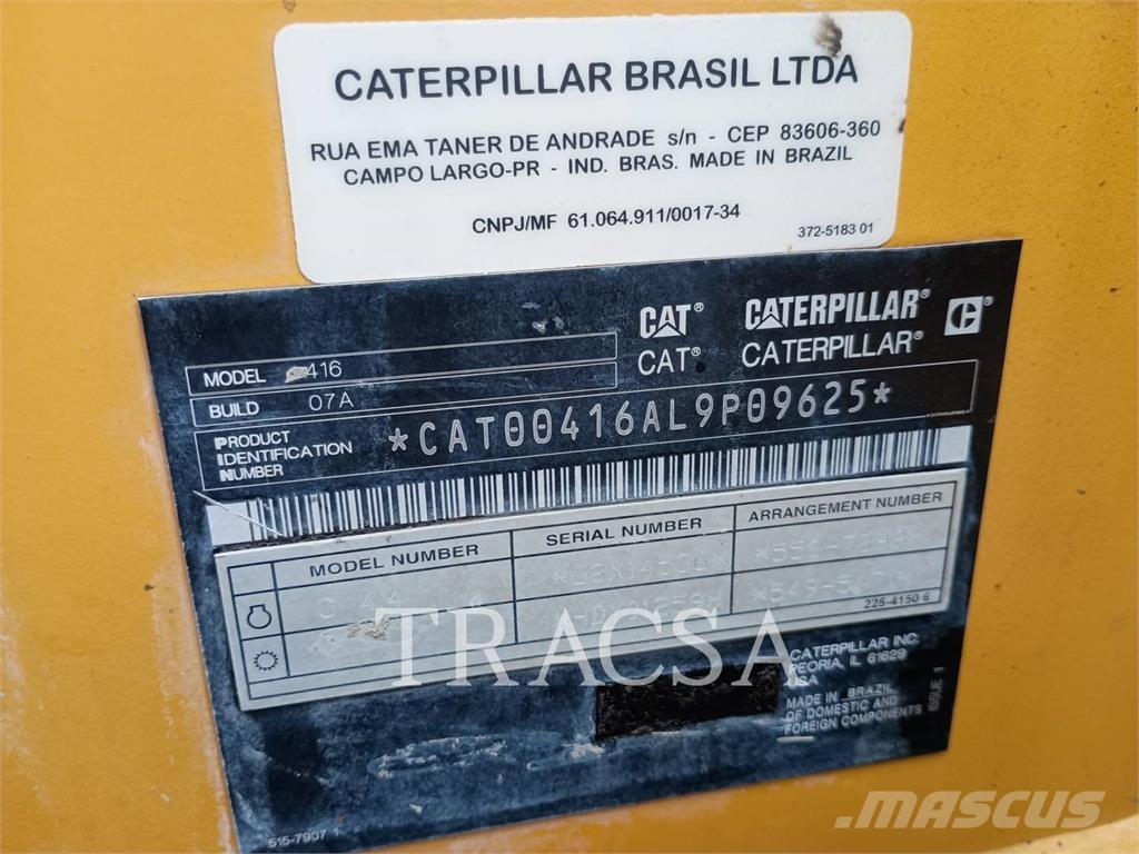 CAT 416 Εκσκαφείς Φορτωτές τύπου JCB