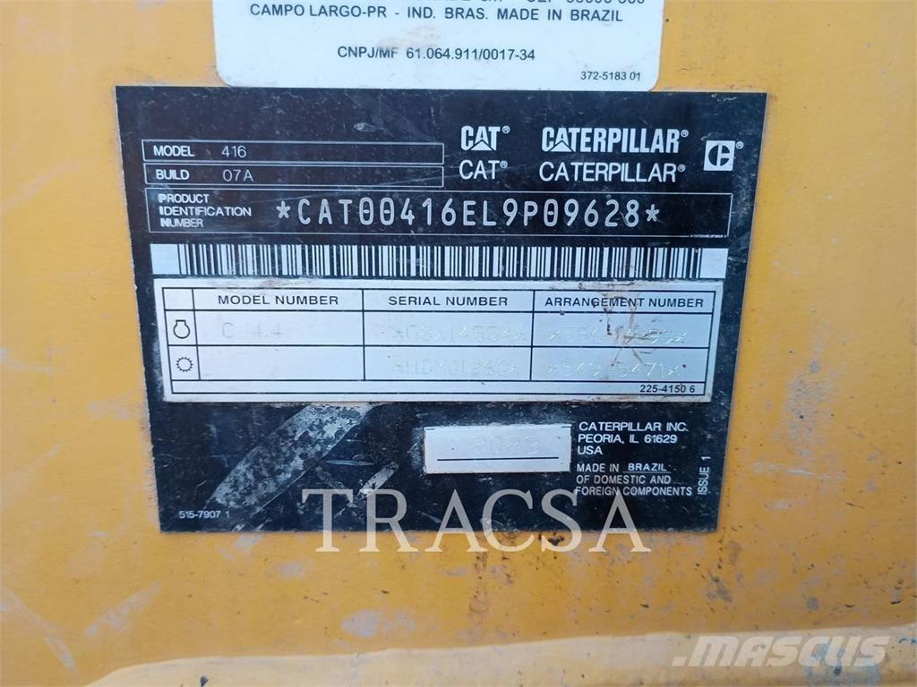 CAT 416 Εκσκαφείς Φορτωτές τύπου JCB