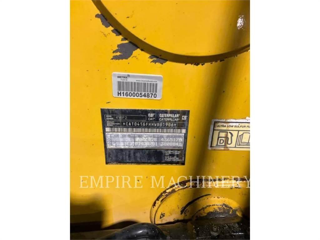 CAT 416F2 4EOP Εκσκαφείς Φορτωτές τύπου JCB