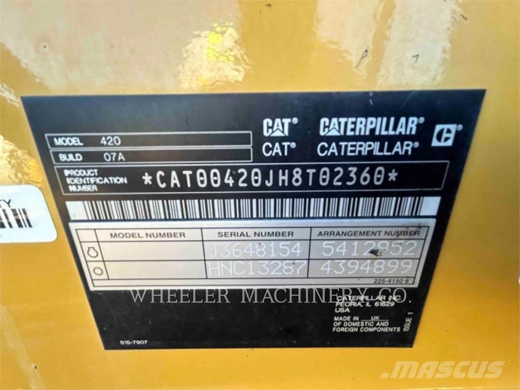 CAT 420 Εκσκαφείς Φορτωτές τύπου JCB