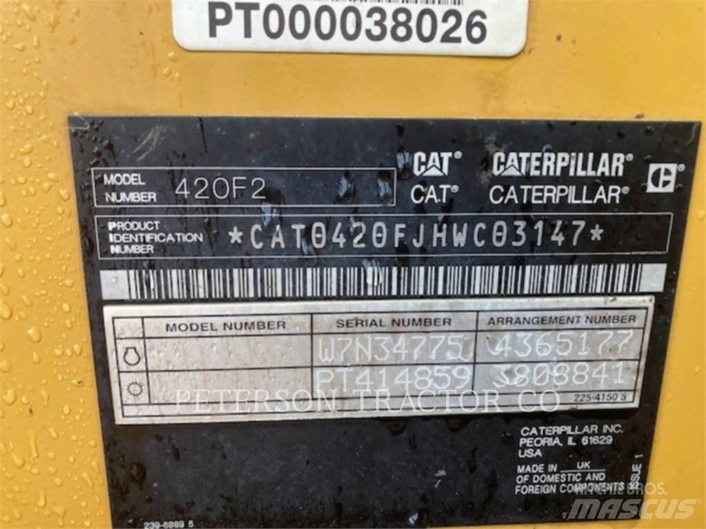 CAT 420F2 Εκσκαφείς Φορτωτές τύπου JCB
