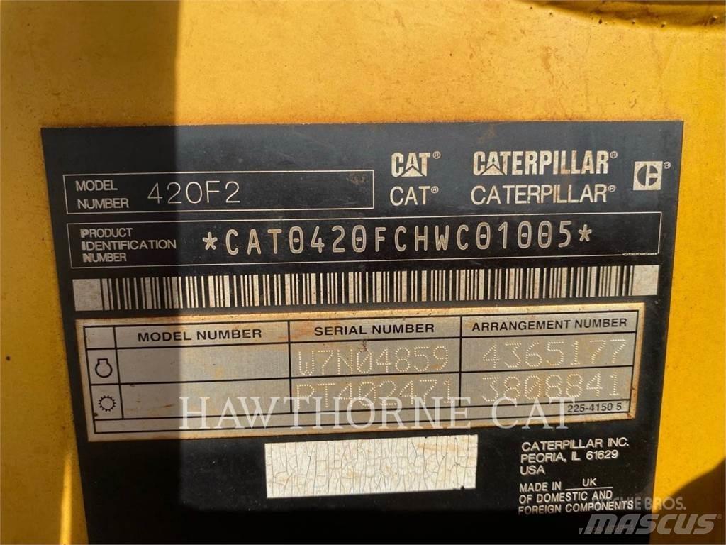 CAT 420F2 Εκσκαφείς Φορτωτές τύπου JCB