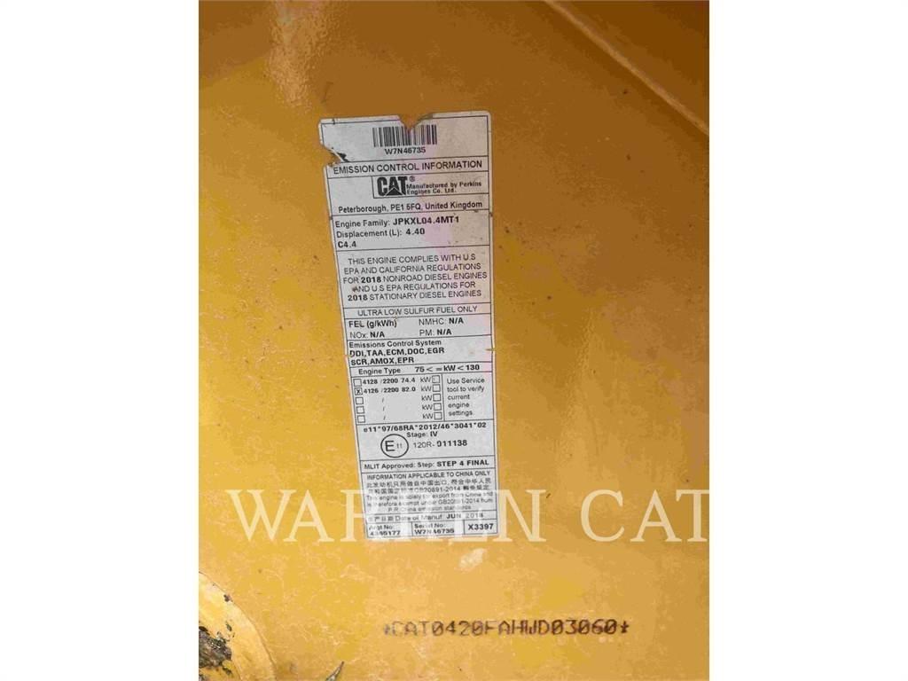 CAT 420F2 AE4T Εκσκαφείς Φορτωτές τύπου JCB