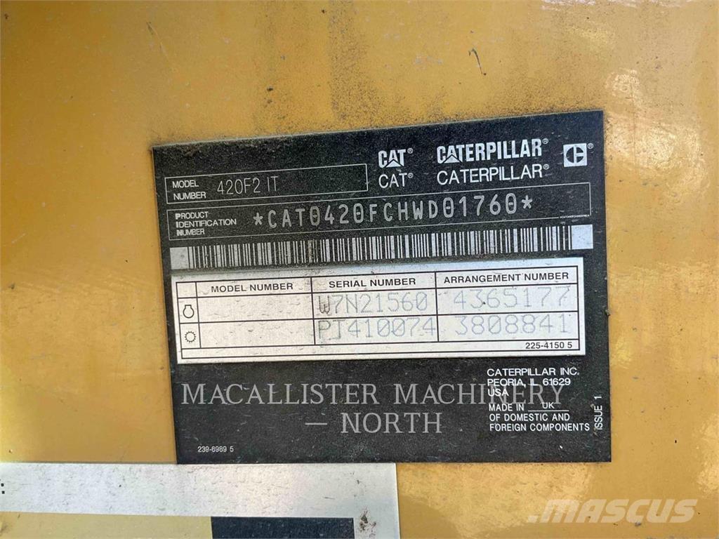 CAT 420F2IT APRQ Εκσκαφείς Φορτωτές τύπου JCB