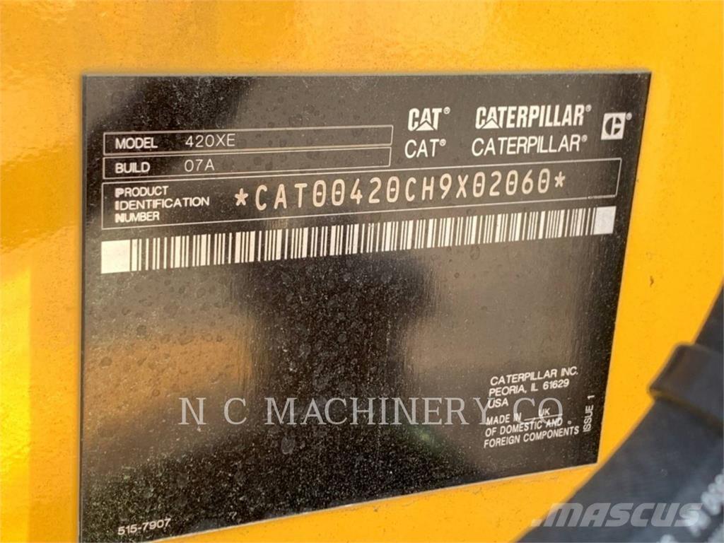 CAT 420XE Εκσκαφείς Φορτωτές τύπου JCB
