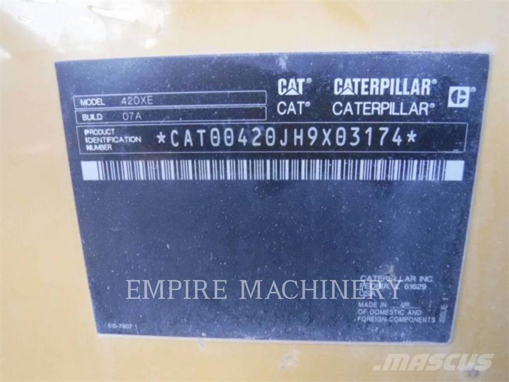 CAT 420XE4ECIP Εκσκαφείς Φορτωτές τύπου JCB