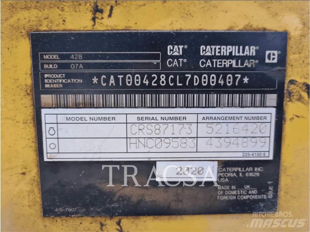 CAT 428 Εκσκαφείς Φορτωτές τύπου JCB