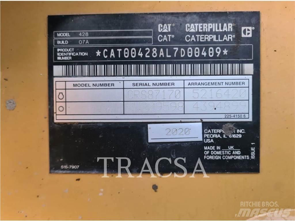 CAT 428 Εκσκαφείς Φορτωτές τύπου JCB