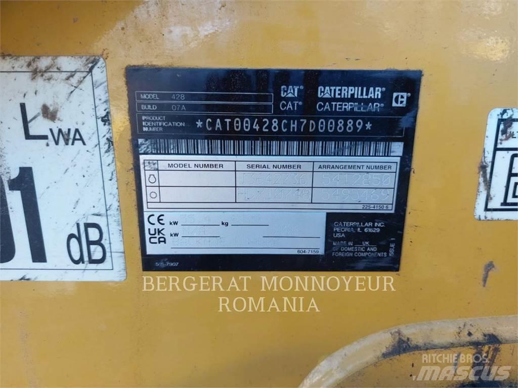 CAT 428-07 Εκσκαφείς Φορτωτές τύπου JCB