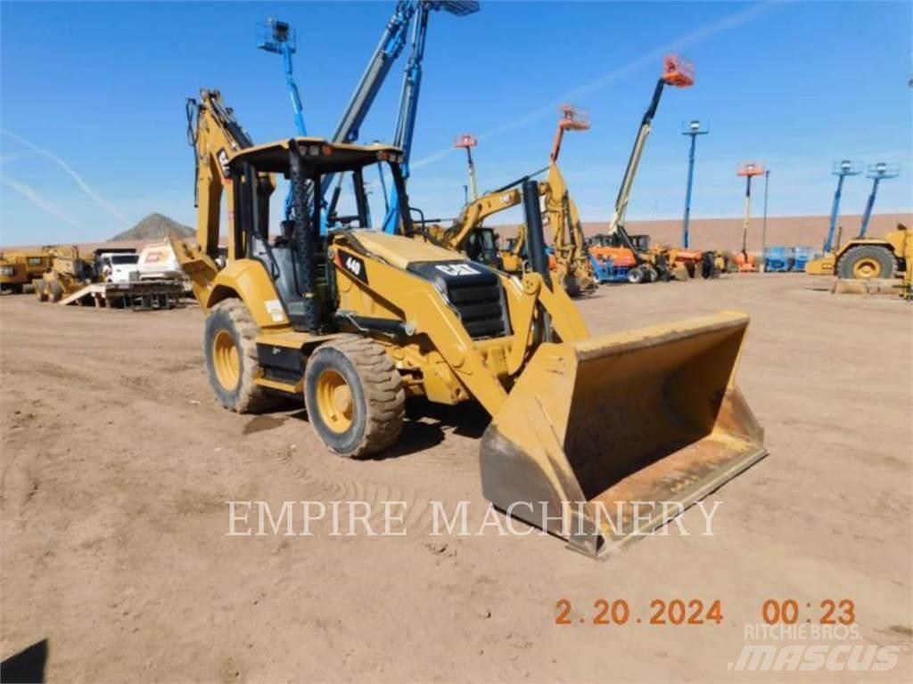 CAT 440-07 4EO Εκσκαφείς Φορτωτές τύπου JCB