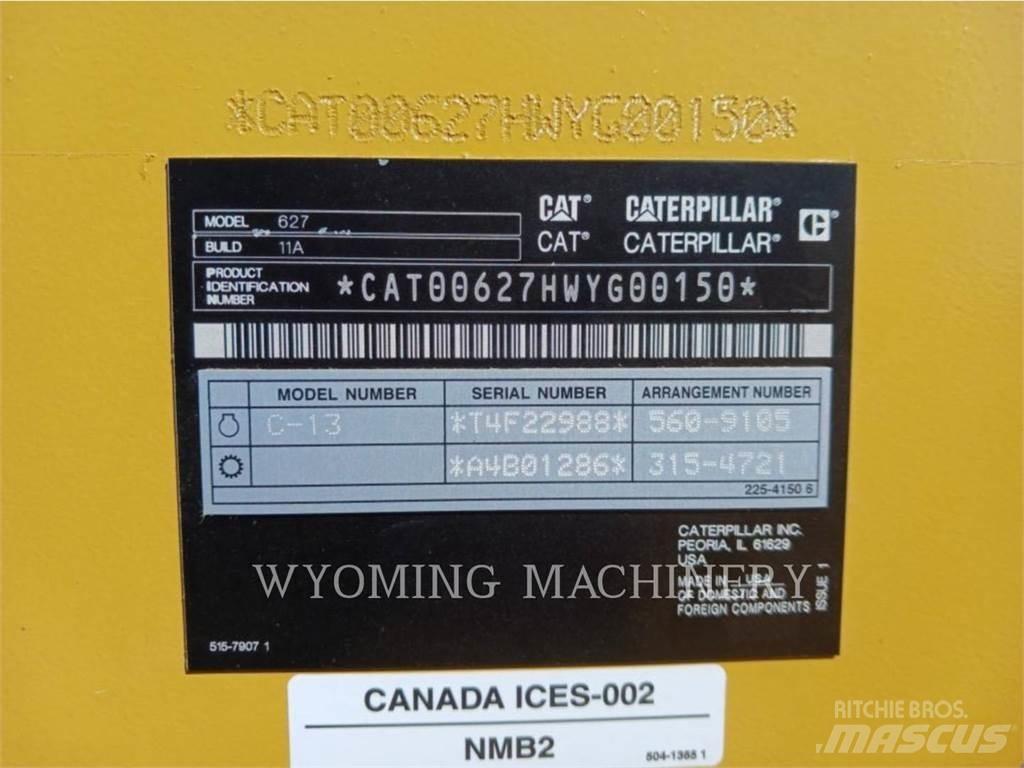 CAT 627 Αποξέστες δρόμων