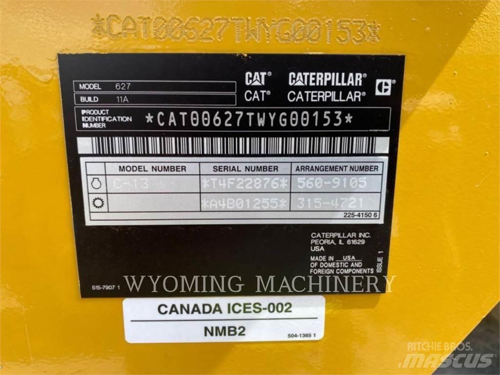 CAT 627 Αποξέστες δρόμων