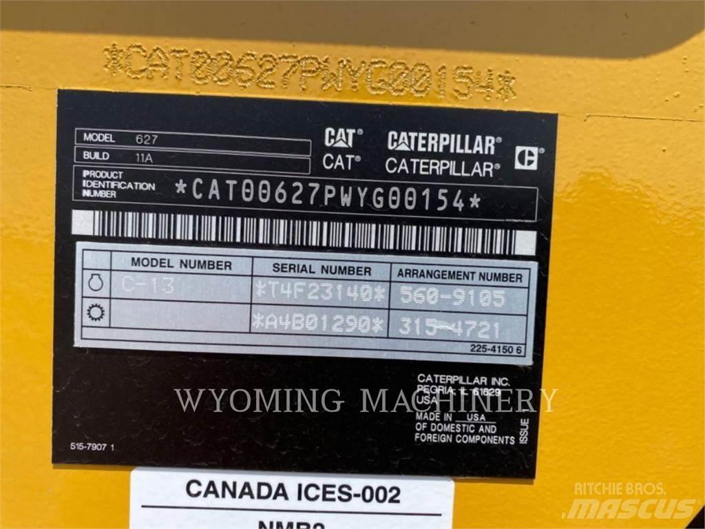 CAT 627 Αποξέστες δρόμων