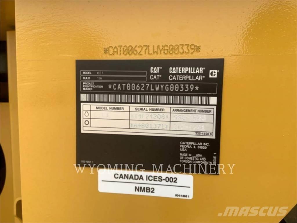 CAT 627 Αποξέστες δρόμων