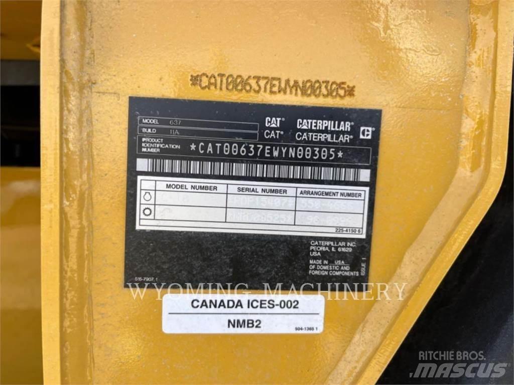 CAT 637 Αποξέστες δρόμων