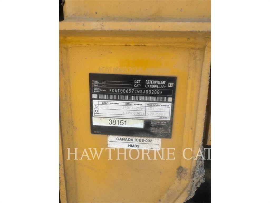 CAT 657 Αποξέστες δρόμων