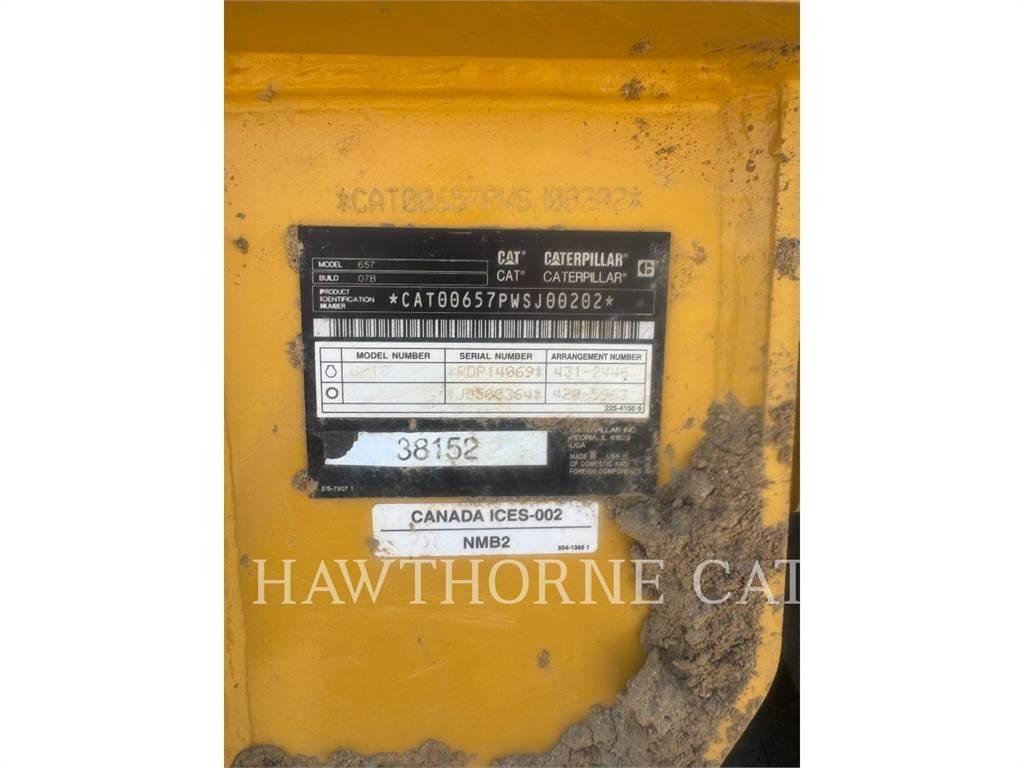 CAT 657 Αποξέστες δρόμων