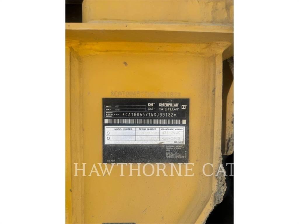 CAT 657 Αποξέστες δρόμων