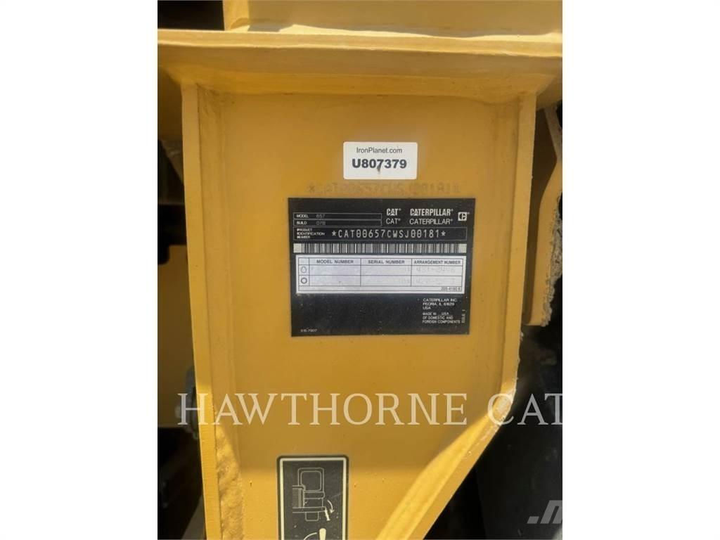 CAT 657 Αποξέστες δρόμων