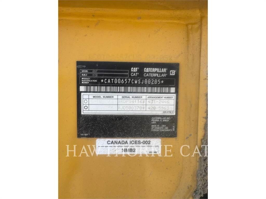 CAT 657 Αποξέστες δρόμων