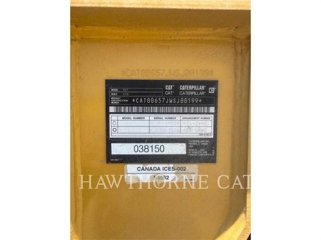CAT 657 Αποξέστες δρόμων