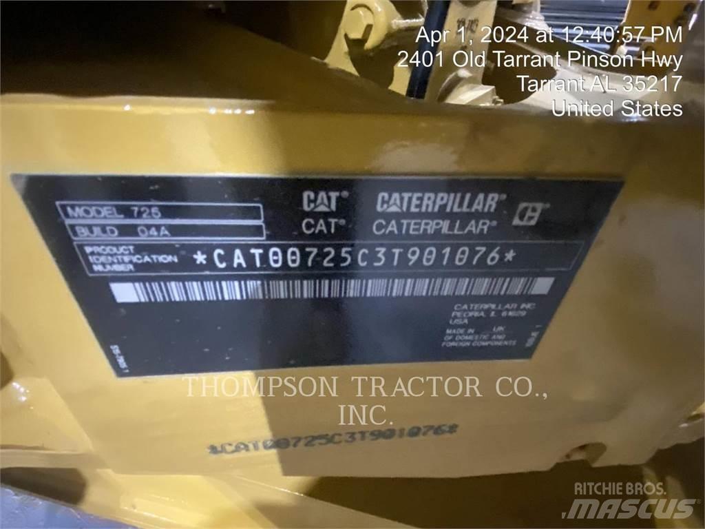 CAT 725 Σπαστό Dump Truck ADT