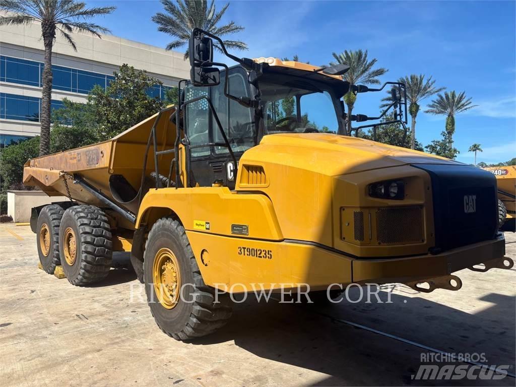 CAT 725TG Σπαστό Dump Truck ADT