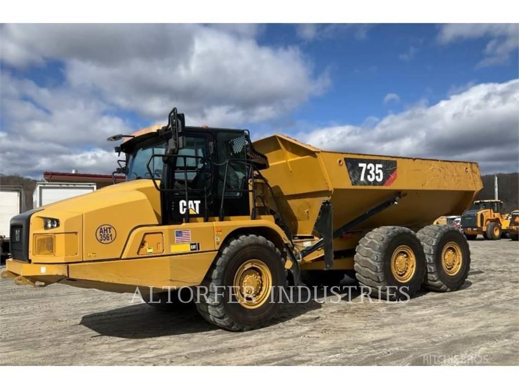 CAT 735 Σπαστό Dump Truck ADT