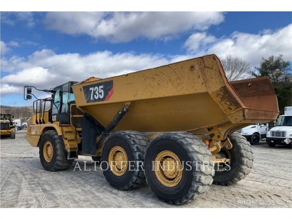 CAT 735 Σπαστό Dump Truck ADT