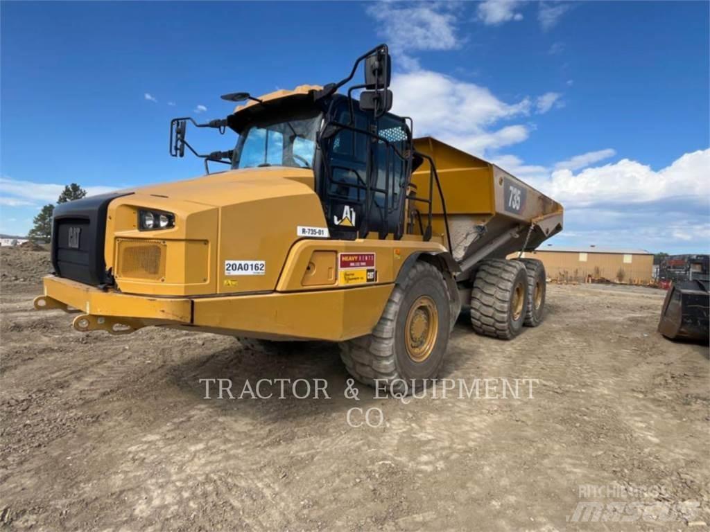 CAT 735 Σπαστό Dump Truck ADT