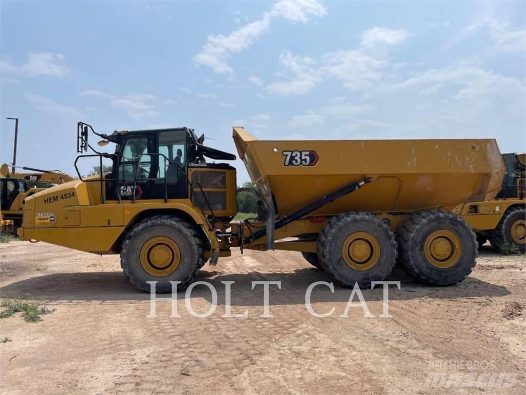 CAT 735 Σπαστό Dump Truck ADT