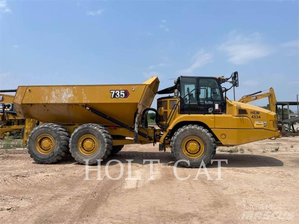CAT 735 Σπαστό Dump Truck ADT