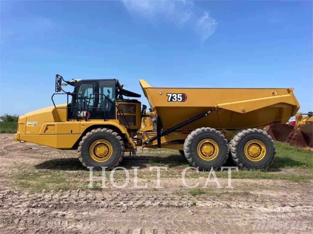 CAT 735 Σπαστό Dump Truck ADT