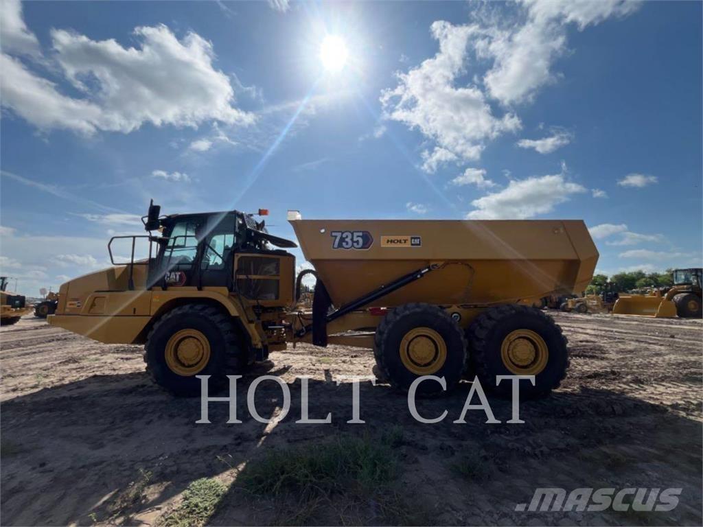 CAT 735 Σπαστό Dump Truck ADT