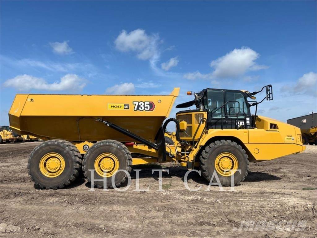 CAT 735 Σπαστό Dump Truck ADT