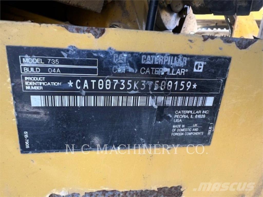 CAT 735 Σπαστό Dump Truck ADT