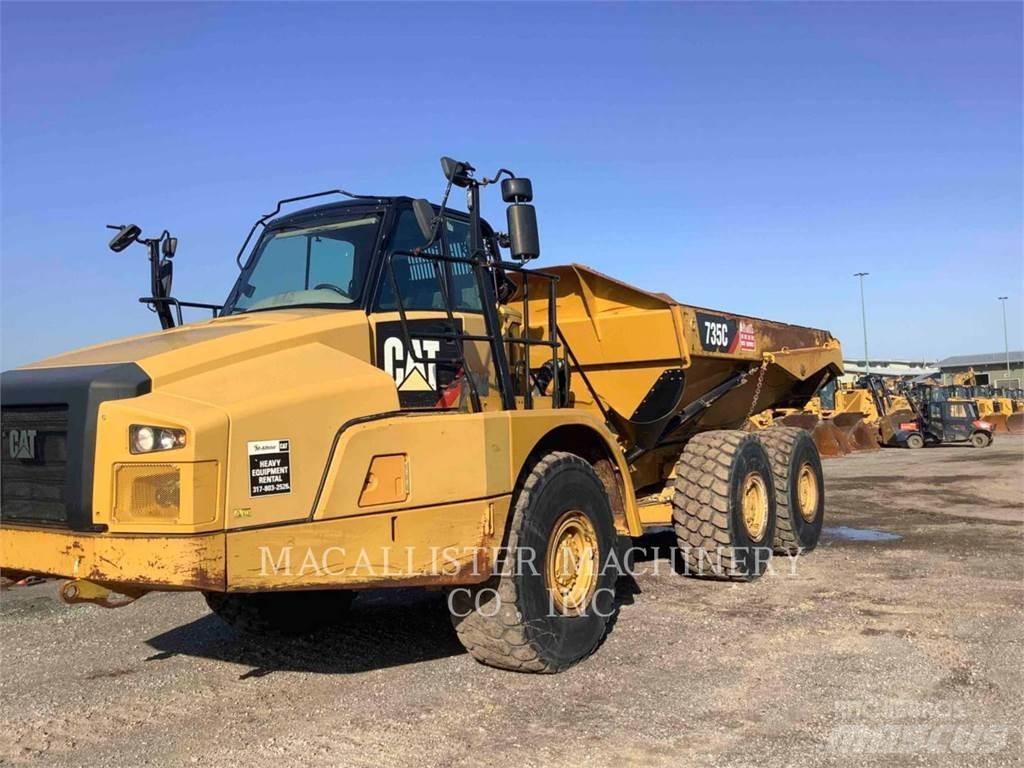 CAT 735C Σπαστό Dump Truck ADT